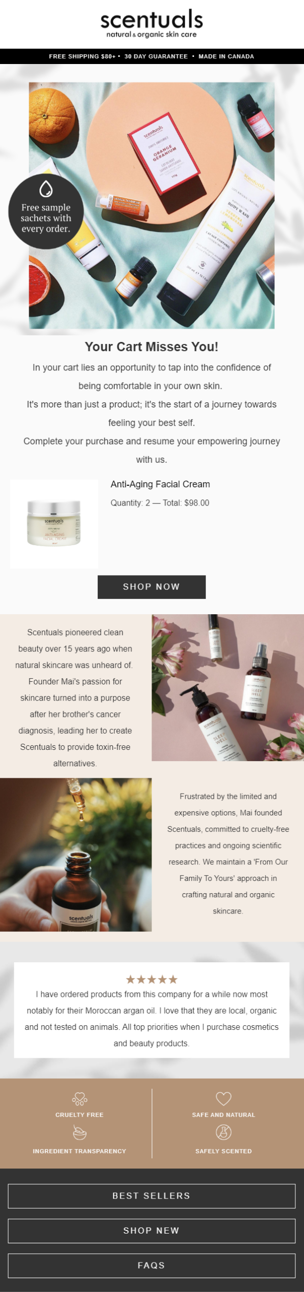 Email template
